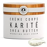 Karité Crème Corps Shea Butter Body Cream | Hydrating Moisturizer for Dry & Sensitive Skin | Dermatologist-Formulated and Approved | Cruelty-free & Hypoallergenic for all Skin Types
