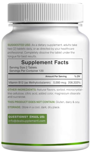 DEAL SUPPLEMENT Methyl B-12 Tablets