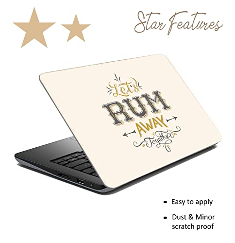 Image of Paper Plane Design Laptop Skins Sticker (15.6 inches) Des 27 (B)