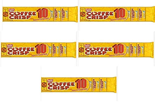 Miniatura 2 de COFFEE CRISP Minis, 20.28 oz (5 paquetes de 10 mini barras de chocolate)