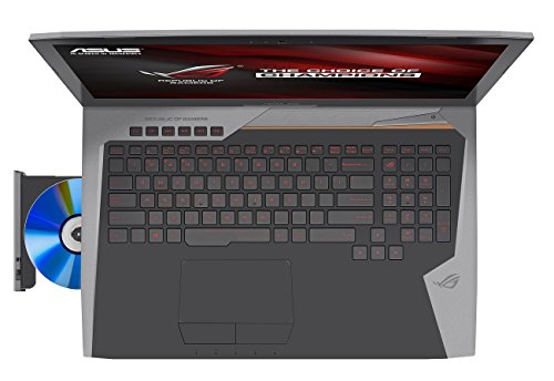 ROG G752VL-GC060T 2.6GHz I7-6700HQ 17.3" 1920 x 1080pixels Nero,Metallic - notebooks (I7-6700HQ, DVD±RW, Touchpad, Windows 10 Home, Intel Core i7-6xxx, 50/60 Hz) - Notebook - Immagine 2