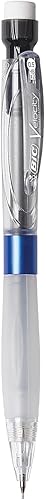 Miniatura 5 de BIC Velocity Max Pencil, 0.020 in, Hb (#2), plomo negro, barril gris, 2 unidades