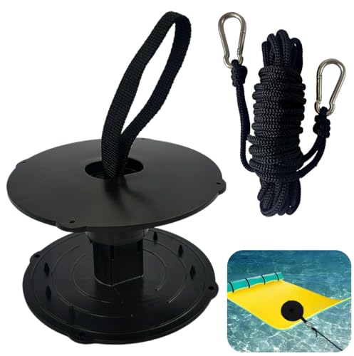 Floating Mat Tether Kit,Floating Mat Grommet Kits,Floating Mats Accessories Prevent Drifting Away, for All Foam Water Pads