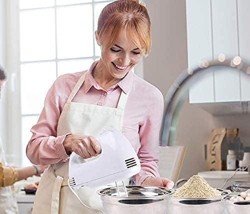 Electric Hand Mixer 7-Speed with Beater & Dough Hook Attachments – Handheld Electric Egg Beater for Cake, Cream, Batter, Dough, Whisking & Baking, Compact Kitchen Mixer - 7 Speed - Hand Mixer - Image 2