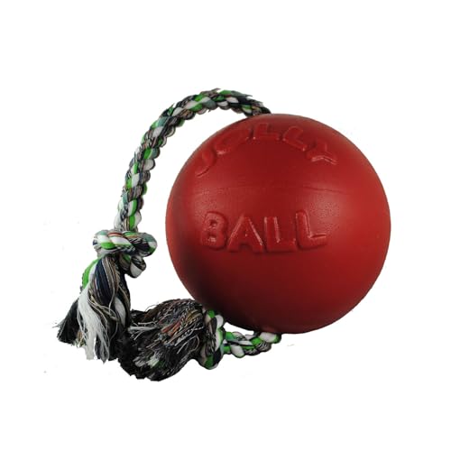 Jolly Pets JOLL050B Hundespielzeug - Ball Romp-n-Roll, 15 cm, hellblau