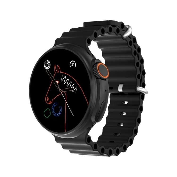 BYTETRONICS GT9 Round Dial Smart Watch 2.01″HD Large Screen Wristwatch Series Watch 7 Bluetooth Call Heart Rate Sleep Movement Monitoring Fitness Smartwatch (Black) (B0DGGL1T6P) Amazon Price History, Amazon Price Tracker