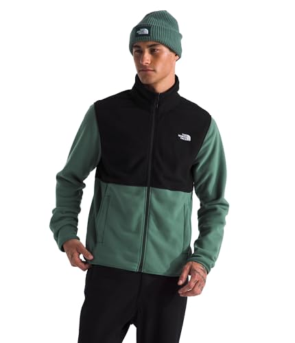Image of The North Face Men's Glacier Fleece Jacket | Cold Weather Top With Zippered Pockets & Stretch Binding