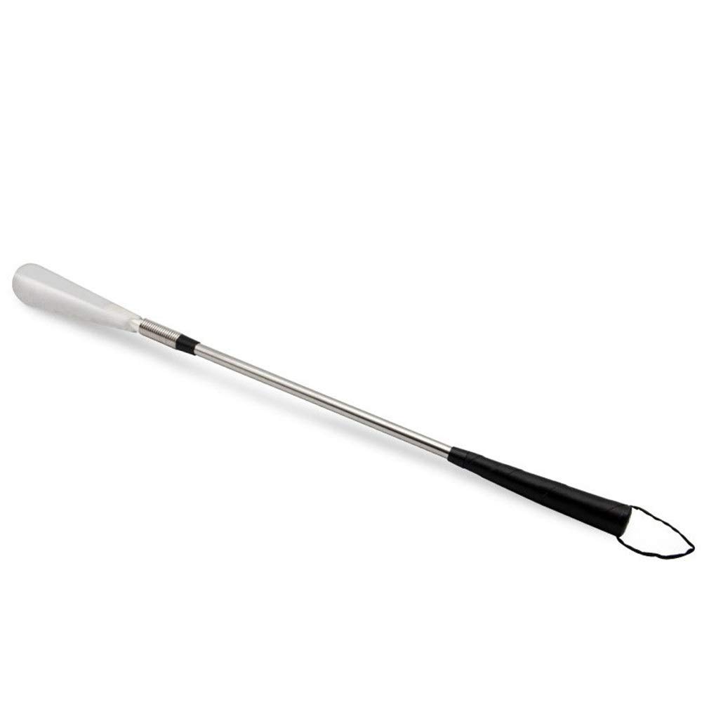 ACiyD Calzador portátil Calzador de Primavera de Acero Inoxidable para Adultos Calzado Largo sin párrafos para Sacar a Las Mujeres Embarazadas Zapatos Viejos (60 cm) Ayudante de Zapatos Perezoso (