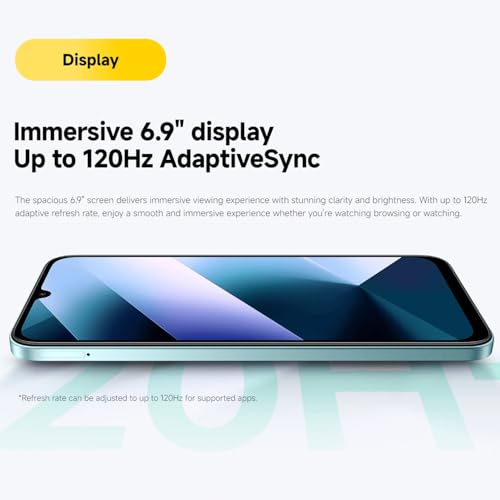 XIAOMI Poco C85 NFC Smartphone 4G 6 GB + 128 GB, Violett, schnell 33 W inklusive, 6000 mAh, Immersives Display 6,9 Zoll, spritzwassergeschützt, IP64, Dual-Kamera IA 50 MP, ohne Aufladen – Bild 7