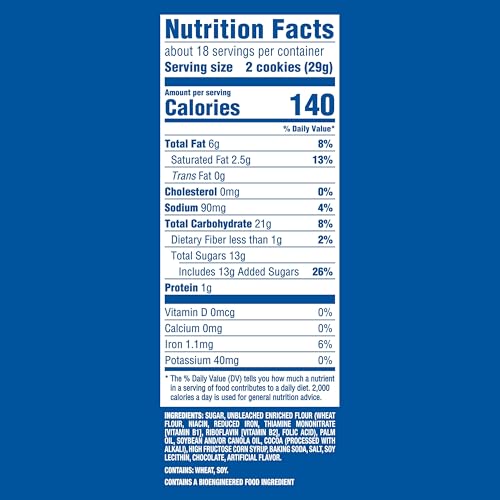 Image of OREO Chocolate Creme Chocolate Sandwich Cookies, Family Size, 12-18.71 oz Packs