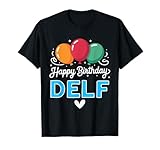 Photo Gallery buon compleanno dicendo delf maglietta Photo Gallery buon compleanno dicendo delf maglietta