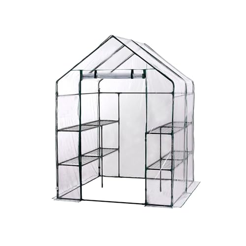 Gardiun Invernadero PVC Doble Leaf 143x143x195 cm 4...