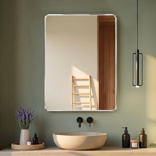 Plantex Unframed Unframed Mirror for Bedroom/Bathroom/Dressing Ro...