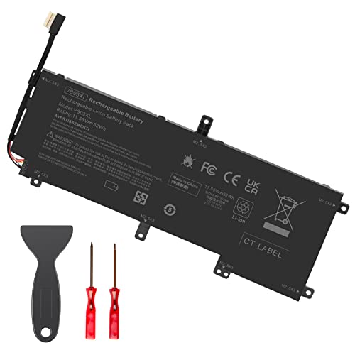 Image of ASUNCELL VS03XL Battery for HP Envy 15T-AS000 15T-AS100 CTO 15-AS 15-AS133CL X6V56UA 15-AS020NR 15-AS152NR 15-AS004LA 15-AS014WM HSTNN-UB6Y 849047-541 849313-850 3ICP7 /61 /80 849313-856 TPN-I125