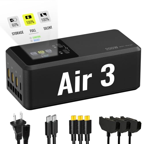 LKTOP 200W Air 3/Air 3S Charging Hub