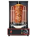Electric Vertical Rotisserie Shawarma Broiler Kebab Grill Machine Rotating Grill With Temperature Chime,(Patented Product)