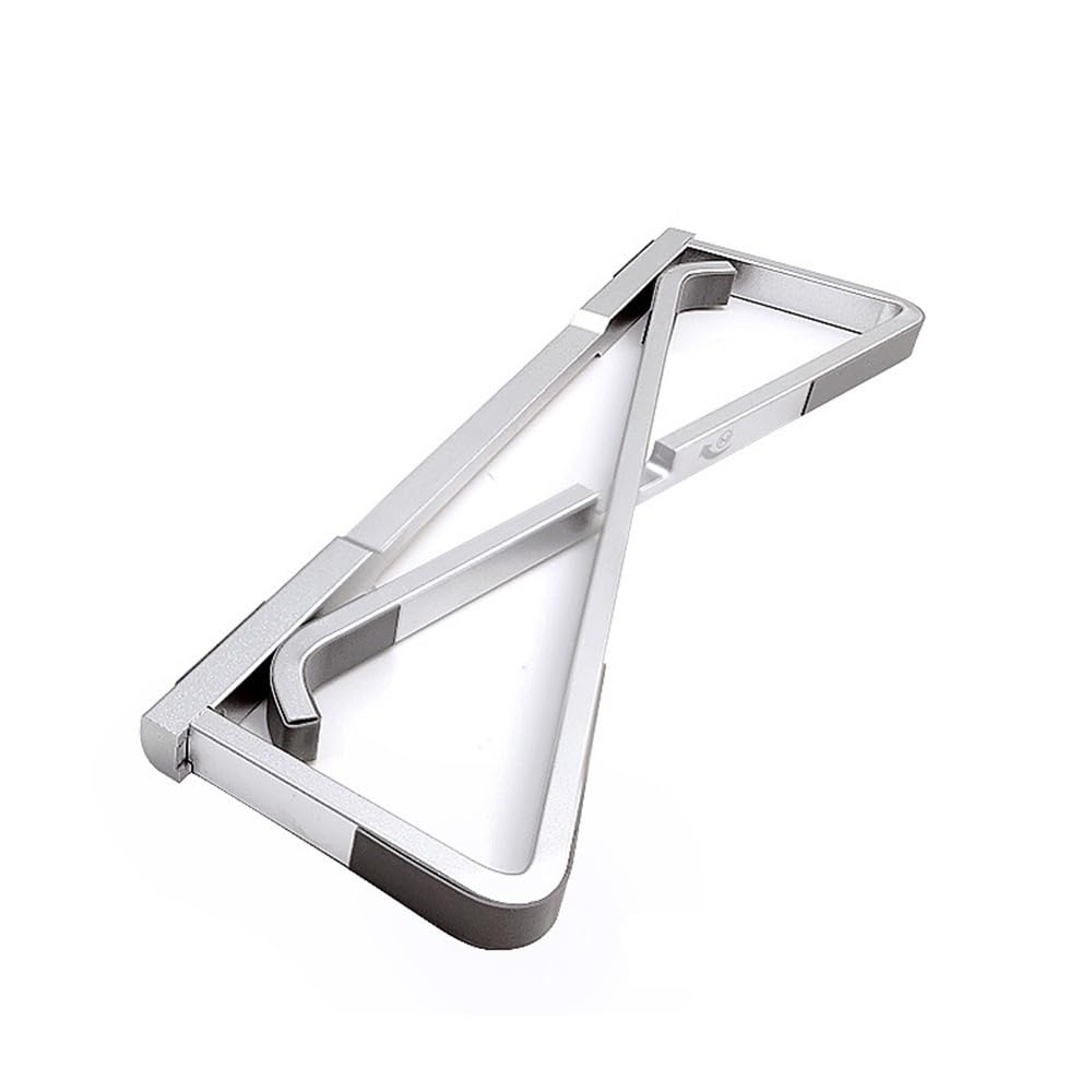 Podstawka pod laptopa, Silver Aluminum Laptop Stand for 12-17" Detachable & Portable Akcesoria do laptopów