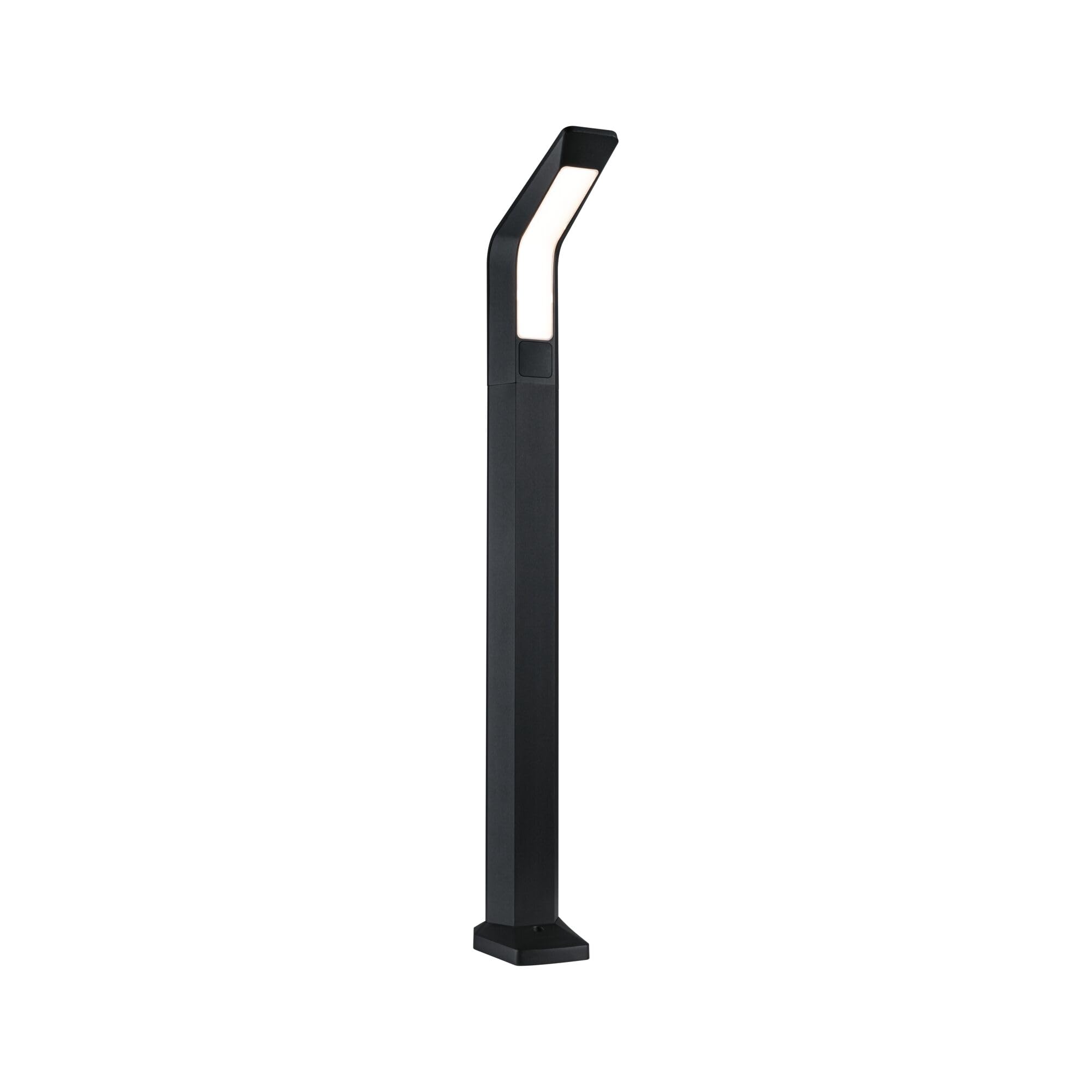 Paulmann Anthracite 94858 Led Bollard Light Merano Motion Sensor With High Frequency Sensor Ip44 910Mm 3000K 14W 850Lm 230V Outdoor Luminaire