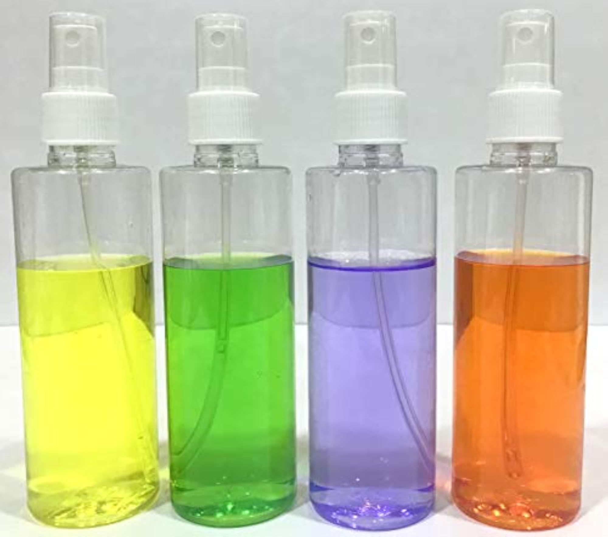 200ml Cylindrical Plastic Refillable Fine Mist Spray Bottle
