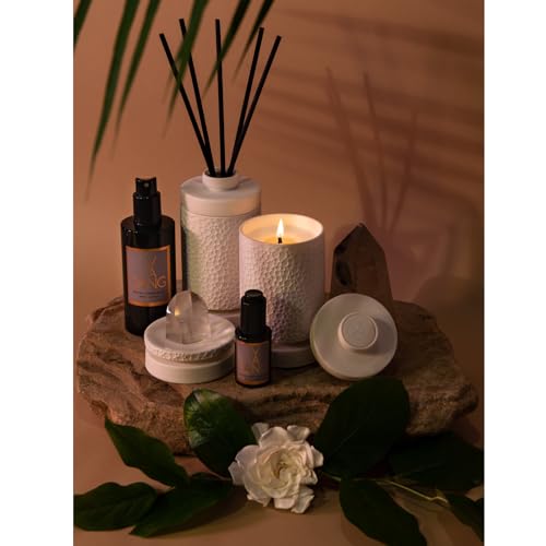 Ensemble de méditation Van Dang en quartz et diffuseur de luxe - 8