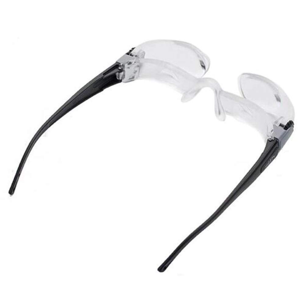 Lupe, Vergrößerungsbrille Tragbare Max-TV-Brille 2,1X 0 bis - 300 Grad (0 bis -3 Dioptrien) Brillenlupe (Kurzsichtigkeit) to Pursue Happiness