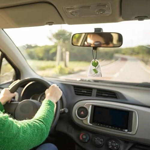 Image of Rawan 4 Pack Car Air Freshener Funny, Car Accessories Cute for Women Girls And men Car, Funny Decor Hanging Fresheners Car Interior Room Decorations, for Christmas Gift.