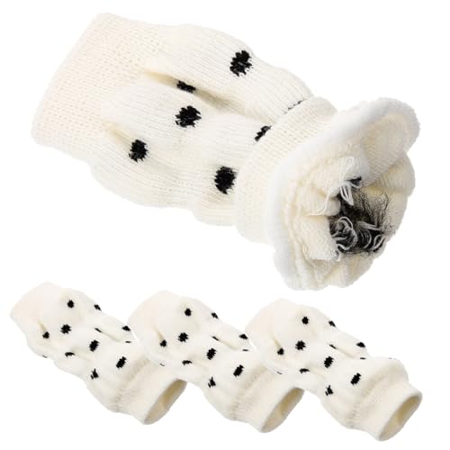 Toddmomy Cotton Dog Leg Warmers Dog Leg Socks Sleeves Pet Covers Rear Braces for Soft Support Wraps