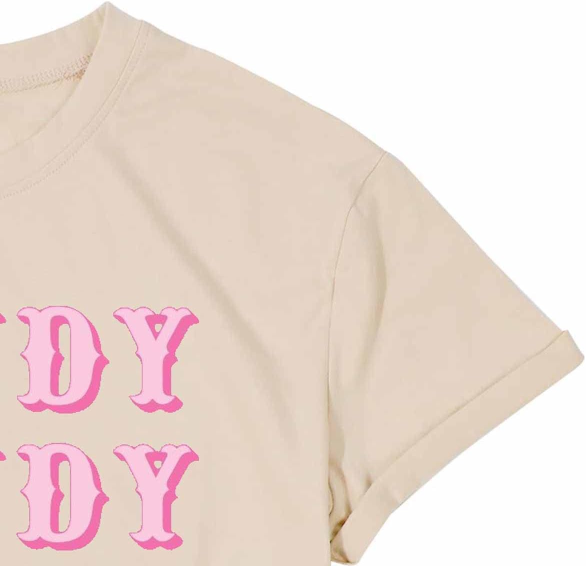 Howdy T-Shirt Cowgirl Women Rodeo Hat Southern Western Country Music Casual Short Sleeve Shirts Graphic Top Tees - Image 5