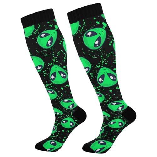 Image of Compression Socks for Women & Men, Knee High Socks for Circulation Medical Running Athletic Nurse Travel