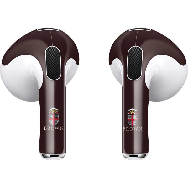 Skinit Decal Audio Skin Compatible with Apple AirPods (3rd Gen, 2021) - Officially Licensed Brown University Logo Design