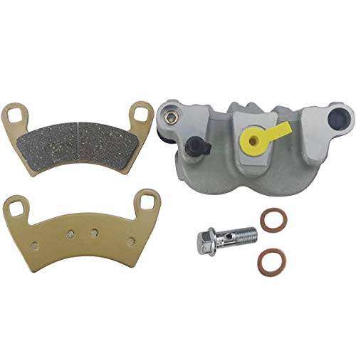 Image of M MATI Front Right Brake Caliper with Pads without Mounting Bracket for Polaris MVRS 700 800 4X4 Ranger 500 2X4 /4X4 570 CREW 570 Full Size 700 LSV 2010-2012 GEM EM1400 1912124