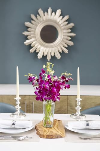 Image of KaBloom-20 Purple orchid Bouquet,Flowers for Valentine, Mother's Day