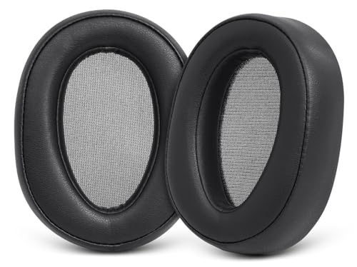 Ear Pads para Sony WH-H900N (h.Ear on 2) y MDR 100ABN (h.Ear on) - Negro miniatura 1