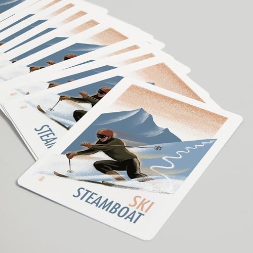 Baraja Póker Lantern Press 52 Cartas Steamboat Colorado miniatura 5