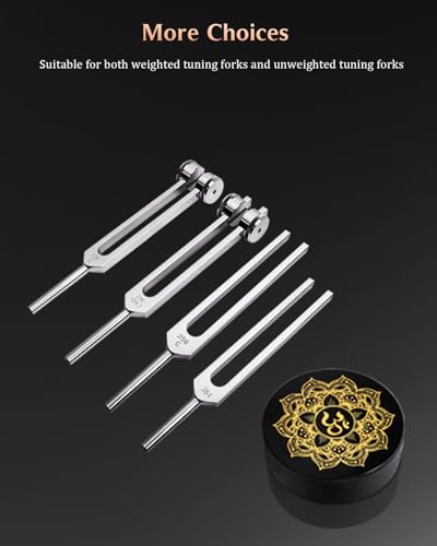 Tuning Fork Activator for Sound Healing – Maximizes Vibration & Sustained Tone with Minimal Noise, Made of Vulcanized Rubber - Image 6
