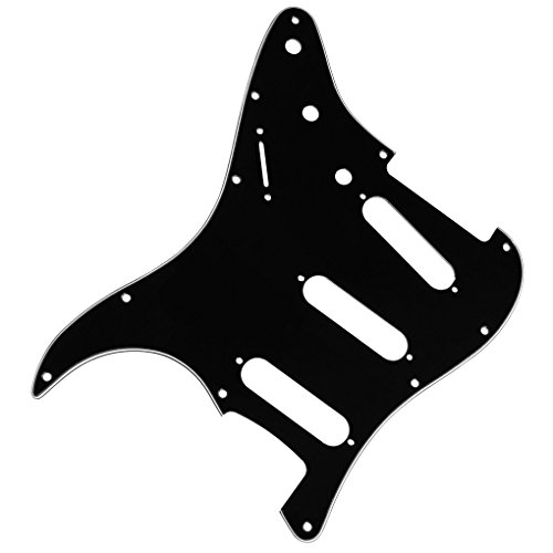 IKN Pickguard de guitare de style SSS à 11 trous avec vis de montage pour guitare mexicaine/américaine moderne FD… - Les Beatles, Paul McCartney, John Lennon, RIngo Starr, George Harrison IKN Pickguard de guitare de style SSS à 11 trous avec vis de montage pour guitare mexicaine/américaine moderne FD… – Image 7