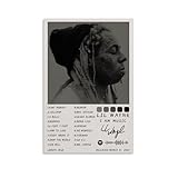 YJJECP Lil Wayne I Am MusicWanddekoration, Poster, 