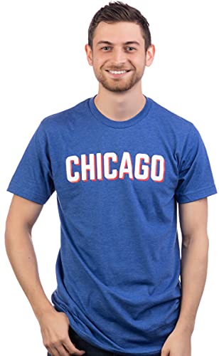 Chicago | Classic Retro City Illinois IL Lake Michigan Midwest Pride Men Women T-Shirt3