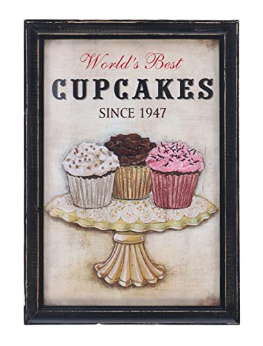 Way Home Store Marco Decorativo Shabby Chic Cupcakes 25 x 33 (cm)