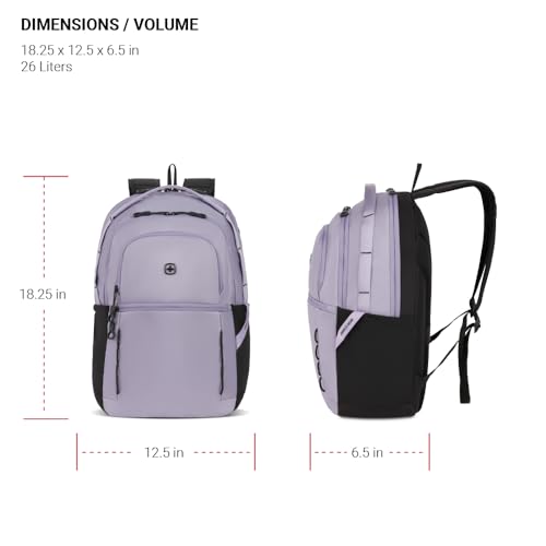 SwissGear Versa, Lavender Grey, 17.75-Inch 5