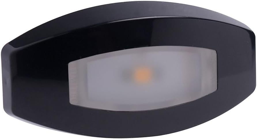 Lumitec Fiji Courtesy Light - Black Housing - Direct RGBW Lights - 4-Pack