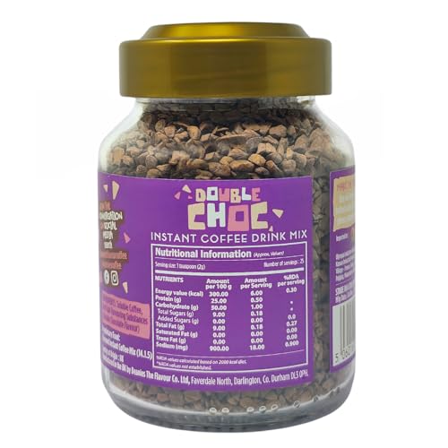 Image of Beanies Double Chocolate Flavoured Instant Coffee | 50g | Freeze Dried Coffee with Rich Double Chocolate (Pack of 3)