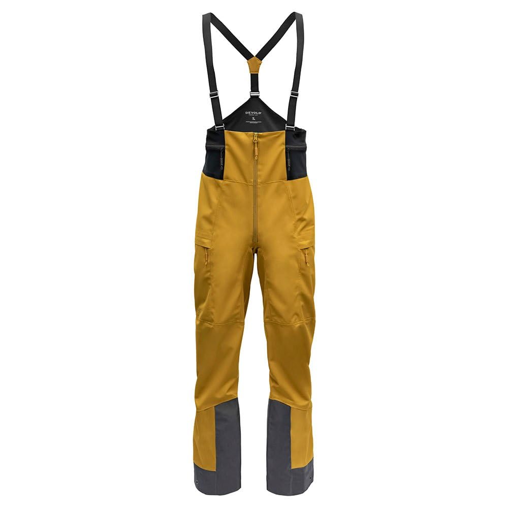 DevoldMen's Trollkyrkja Woolshell Bib P. Mountaineering Jumpsuit
