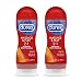 Lubricant, Durex Massage Gel & Personal Lubricant, Durex Massage & Play 2 in 1 Lubricant, Sensual Ylang Ylang, 6.76 oz, 2 Pack