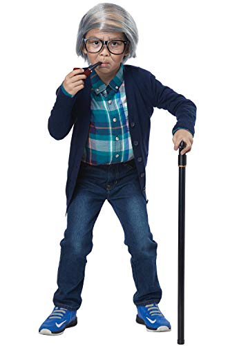 California Costumes Old Man Combover Kit - Child, Assorted, One Size