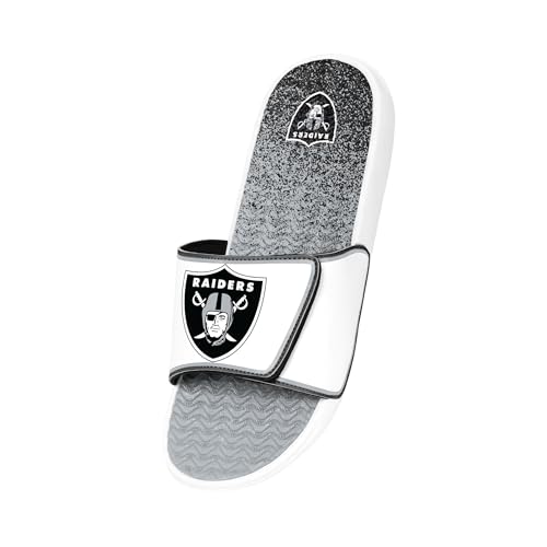 Image of FOCO mens Nfl Primary Team Logo Gradient Gel Slide Sandals