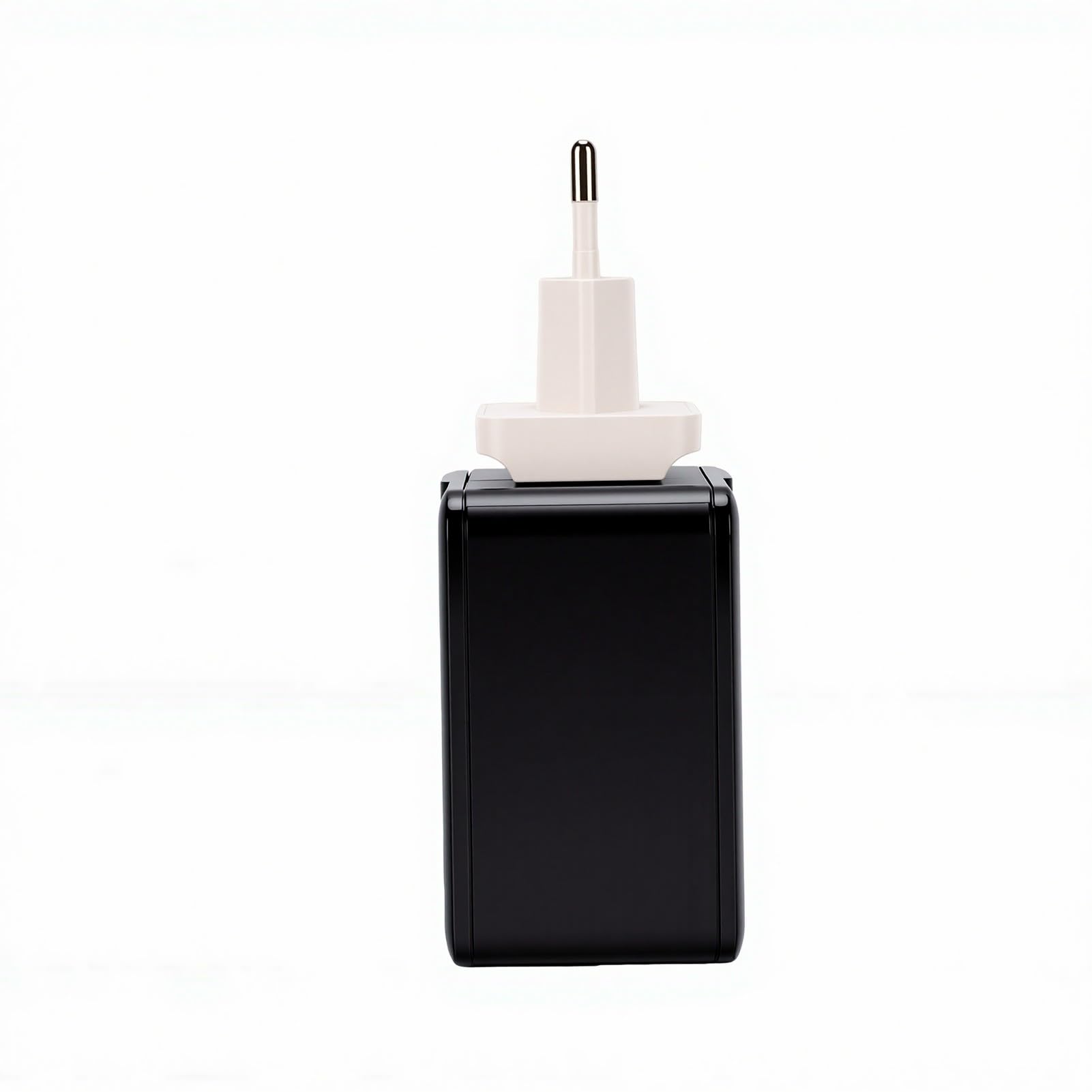Gugxiom Caricatore da Muro Portatile da 81 W a Ricarica Rapida Spina USB Tipo C Retrattile 4 in 1 per Laptop Telefoni Auricolari 6,4 X 5,37 X,05 Cm (Spina europea)