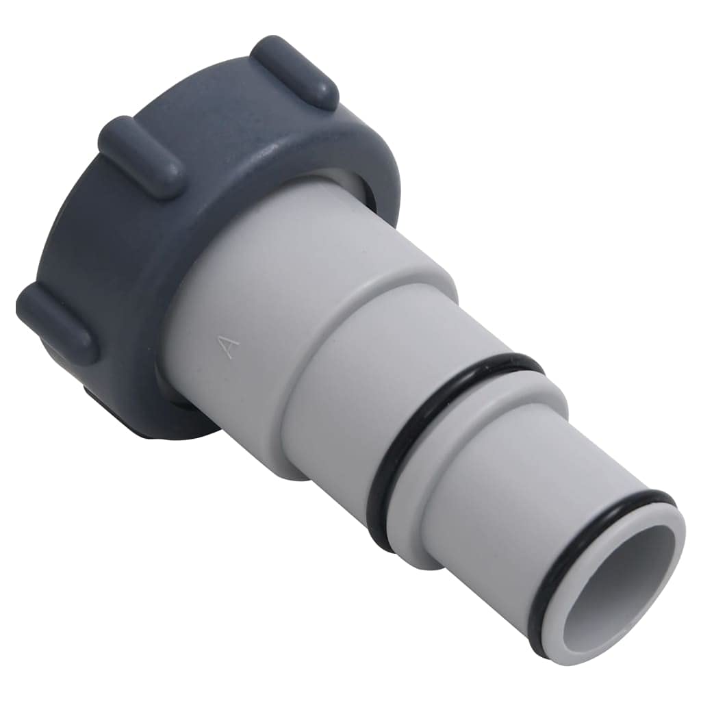 KKXXYQFC Adaptador para Manguera de Piscina, Plástico, Pack de 2, 32/38 mm, para Bombas de Depuración de Piscinas Intex Bestway, Piscina de Jardín, Limpieza y Cuidado de Piscinas