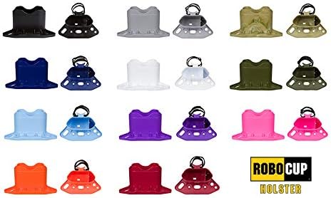 ROBOCUP Holster Universal Phone Holder with Strap Design | Organization Storage Caddy for Boat, Golf Cart and Umbrellas | Securely Holds Fishing Tackle, Marine Gear and Tools