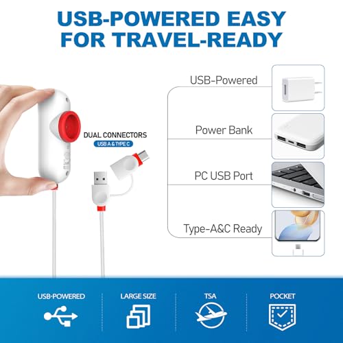 VMstr 18 Pack Vacuum Storage Bags with USB Pump, Vacuum Seal Bags for Clothing Travel, Carry-on Size Space Saver for Clothes and Clothing